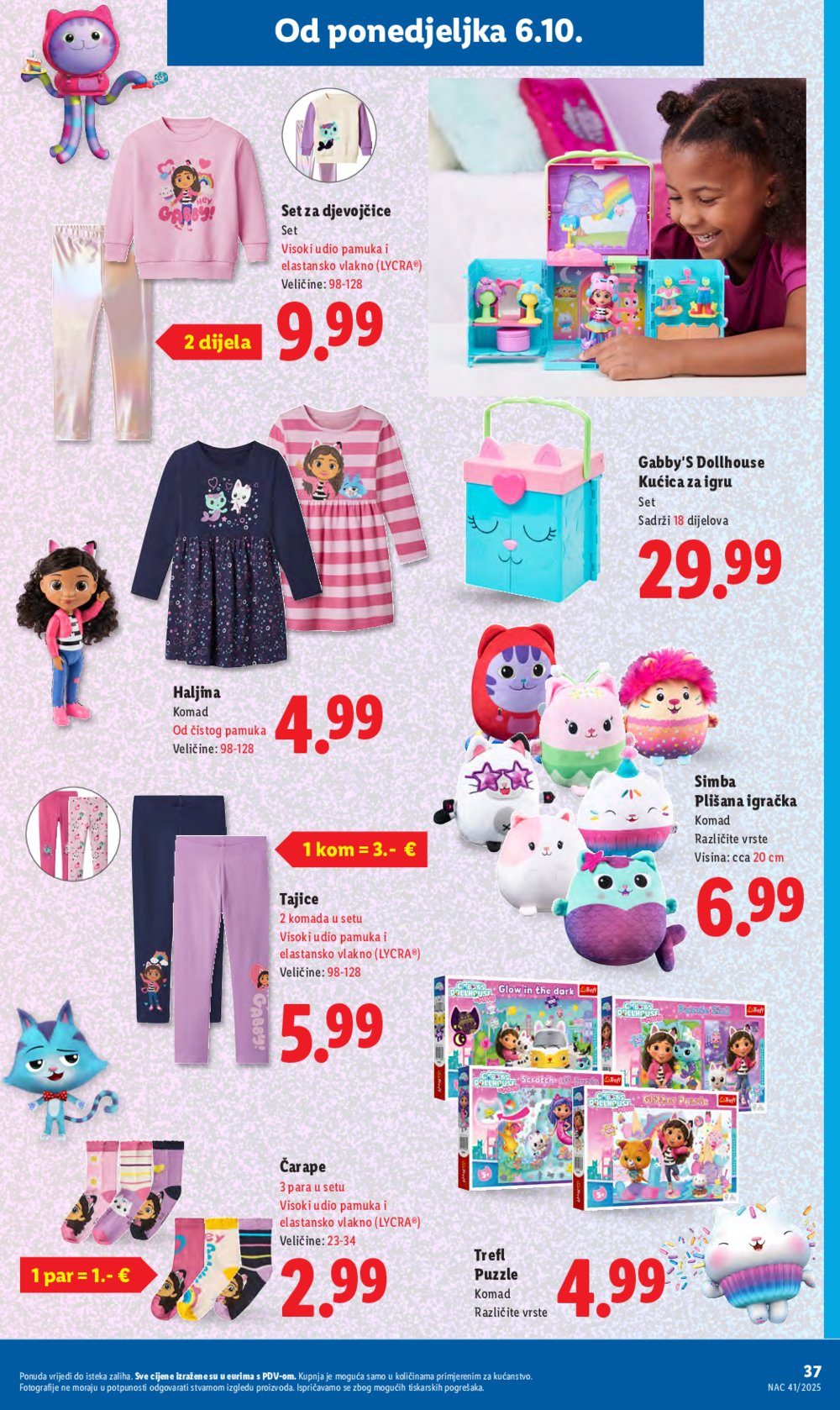 Lidl katalog Super ponuda od ponedjeljka 06.10. - 12.10.2025.