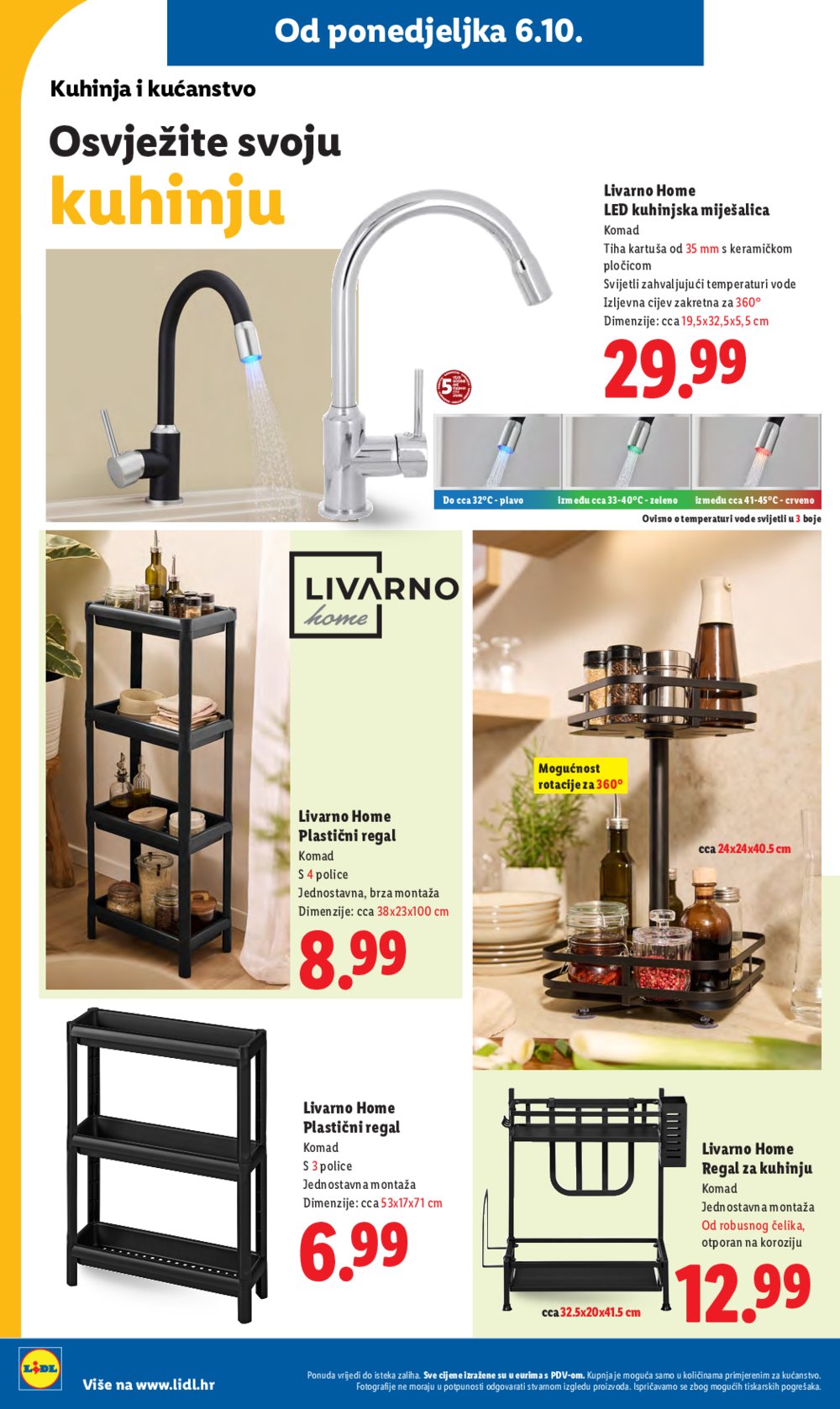 Lidl katalog Super ponuda od ponedjeljka 06.10. - 12.10.2025.