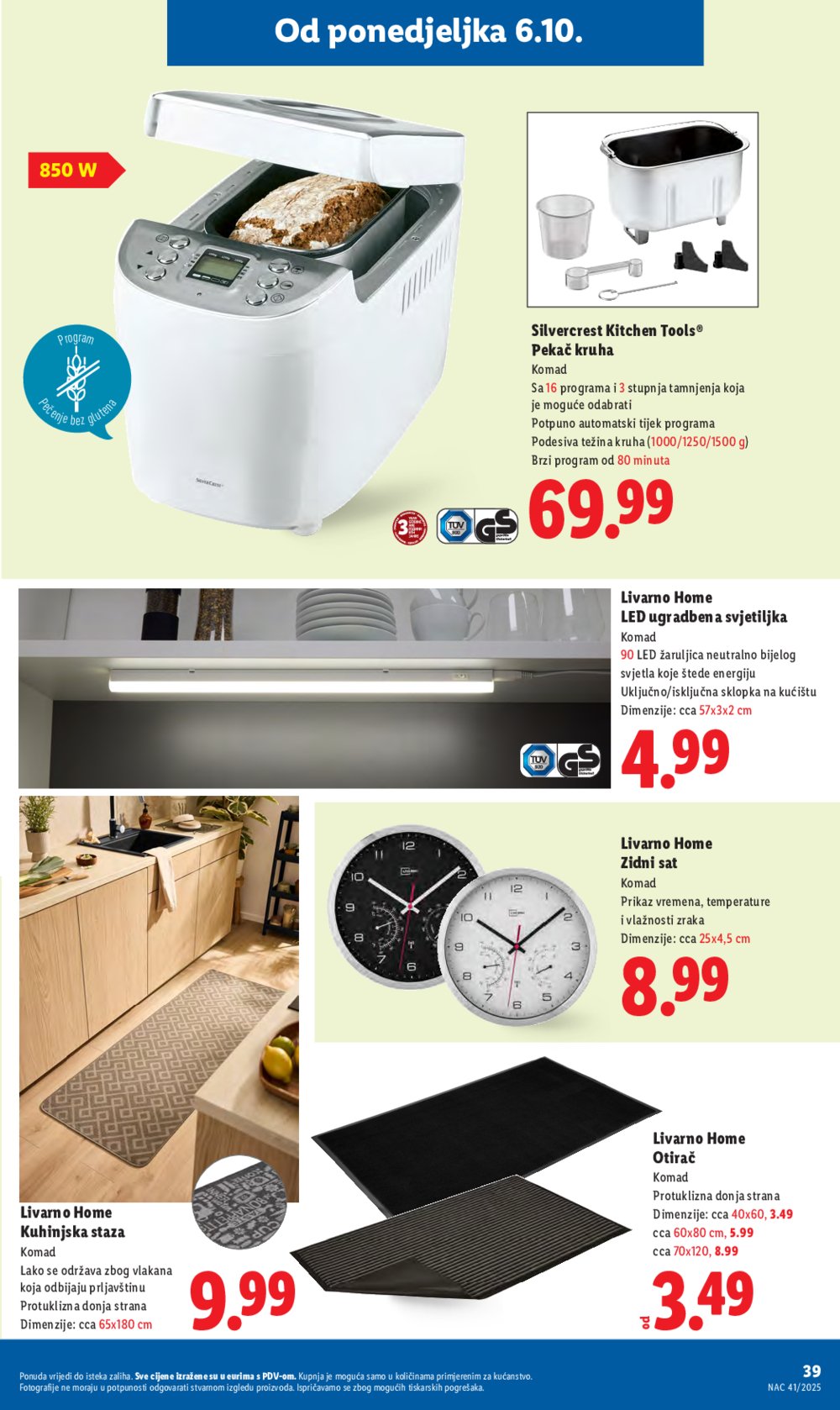 Lidl katalog Super ponuda od ponedjeljka 06.10. - 12.10.2025.