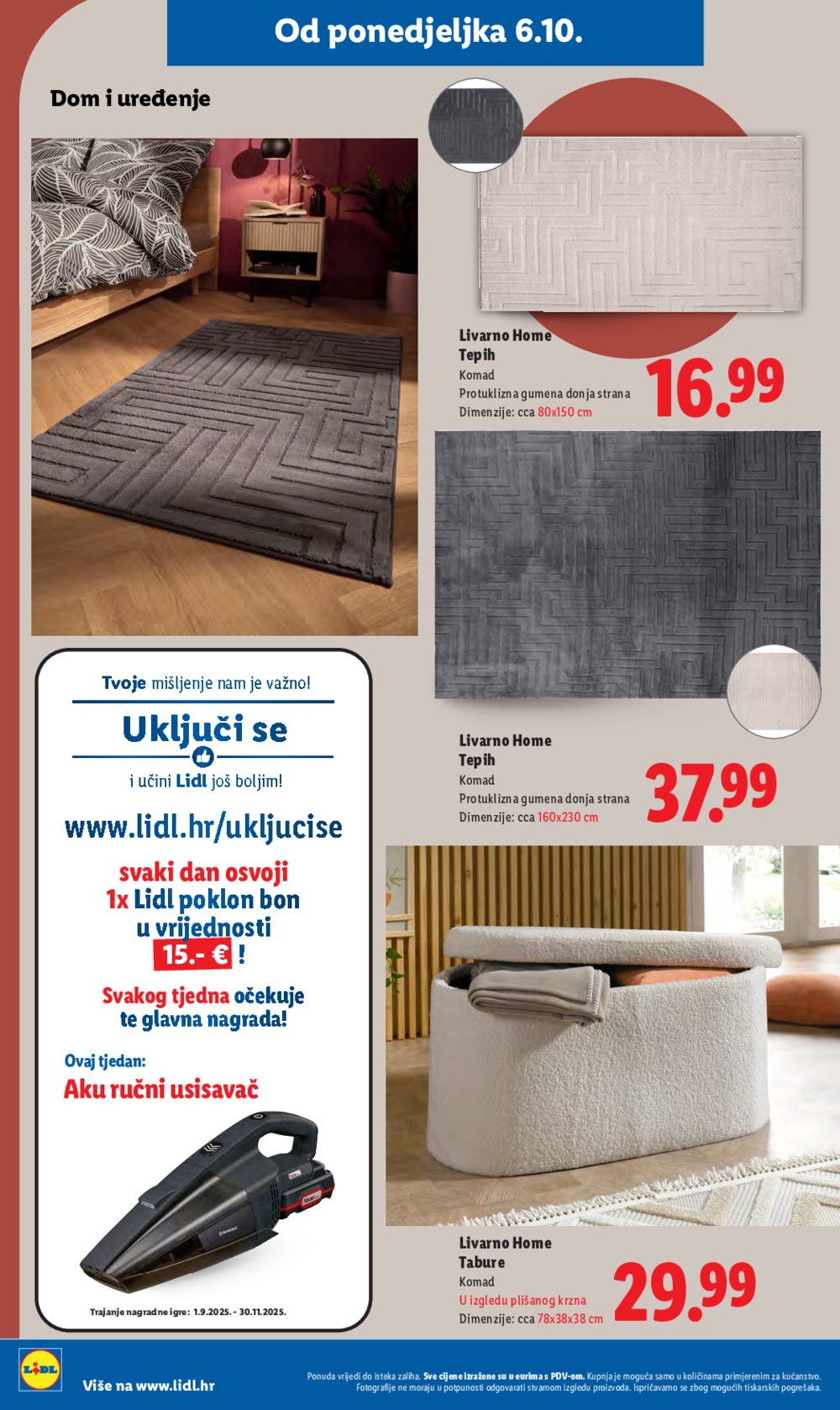 Lidl katalog Super ponuda od ponedjeljka 06.10. - 12.10.2025.