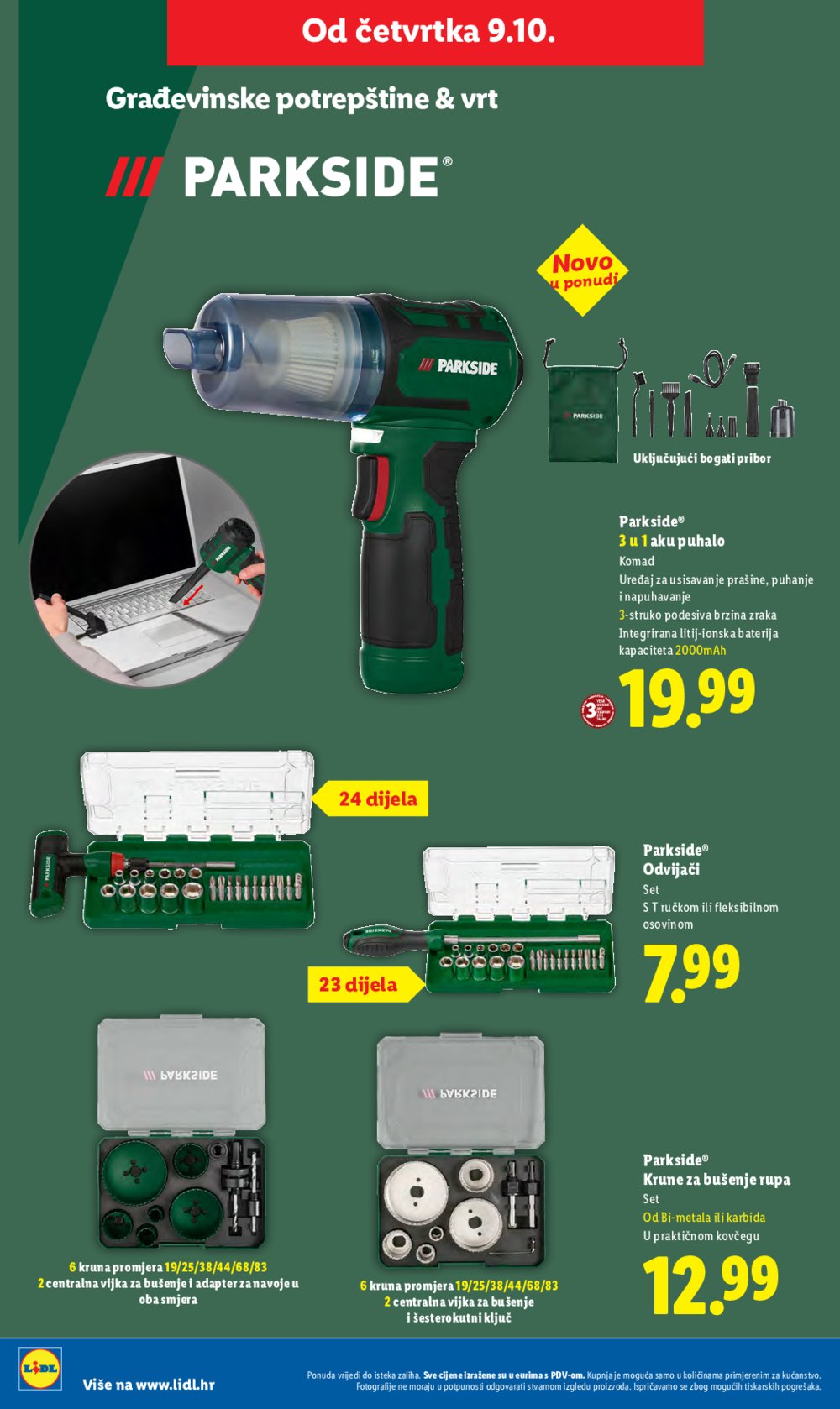 Lidl katalog Super ponuda od ponedjeljka 06.10. - 12.10.2025.