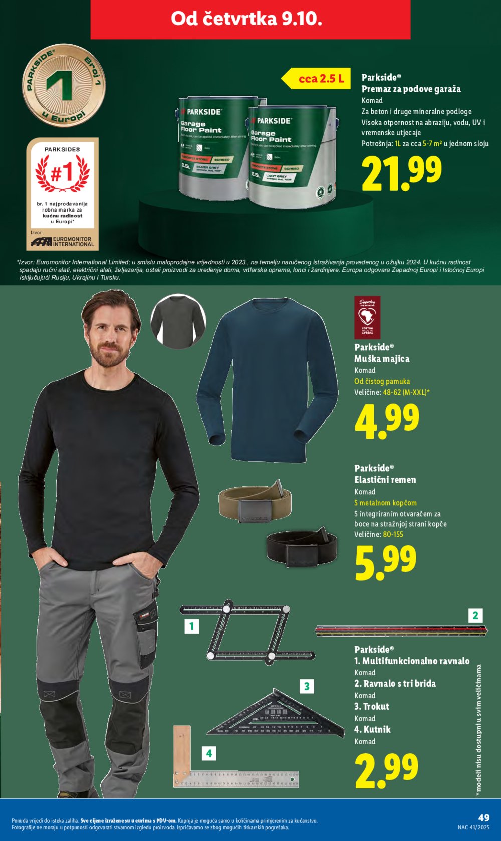 Lidl katalog Super ponuda od ponedjeljka 06.10. - 12.10.2025.