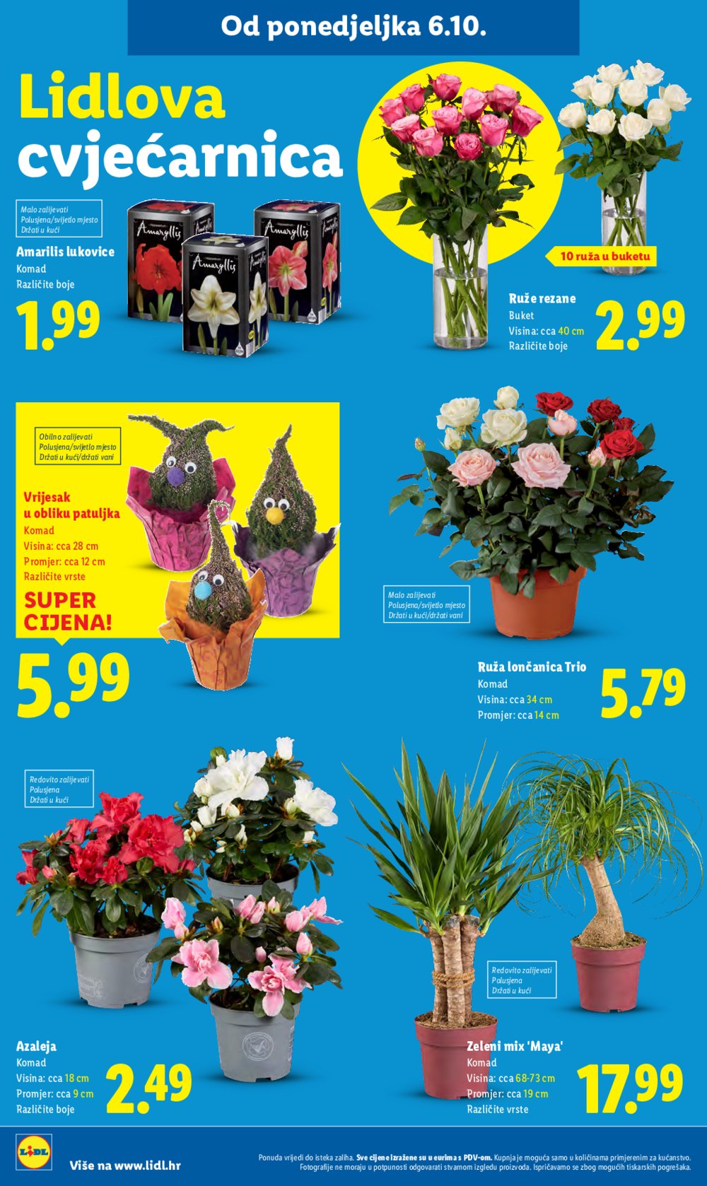 Lidl katalog Super ponuda od ponedjeljka 06.10. - 12.10.2025.