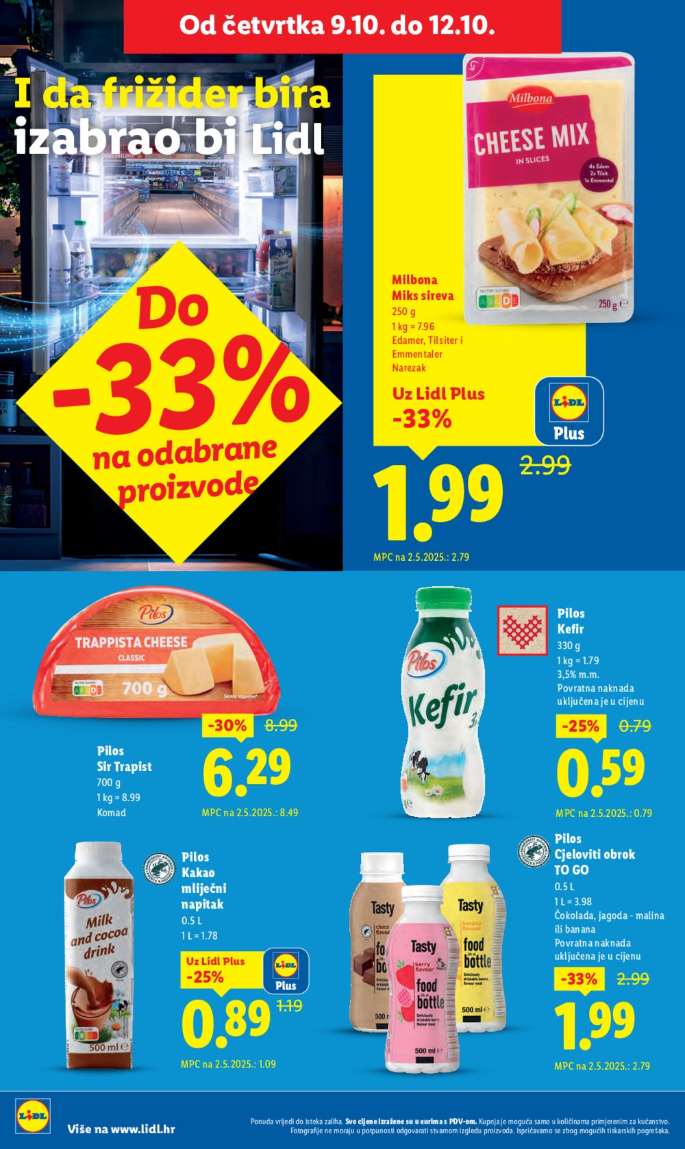 Lidl katalog Super ponuda od ponedjeljka 06.10. - 12.10.2025.