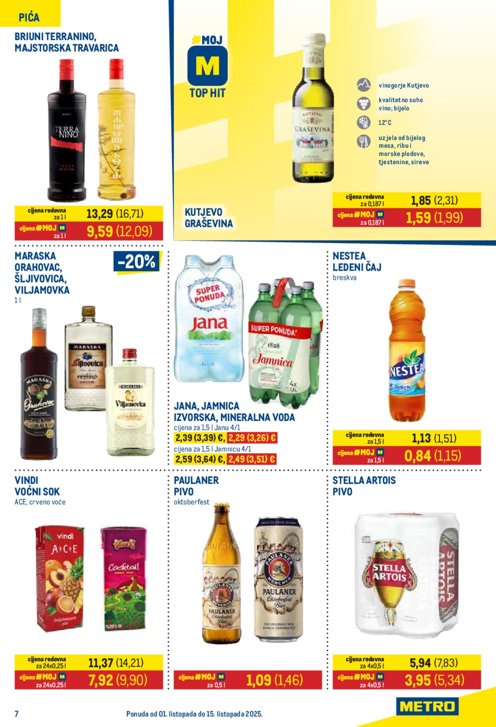 Metro katalog Prehrana i neprehrana 01.10. - 15.10.2025.