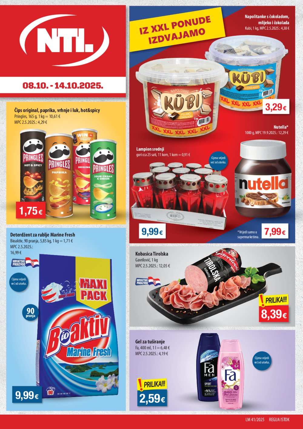 NTL katalog Akcija 08.10. - 14.10.2025. Istok