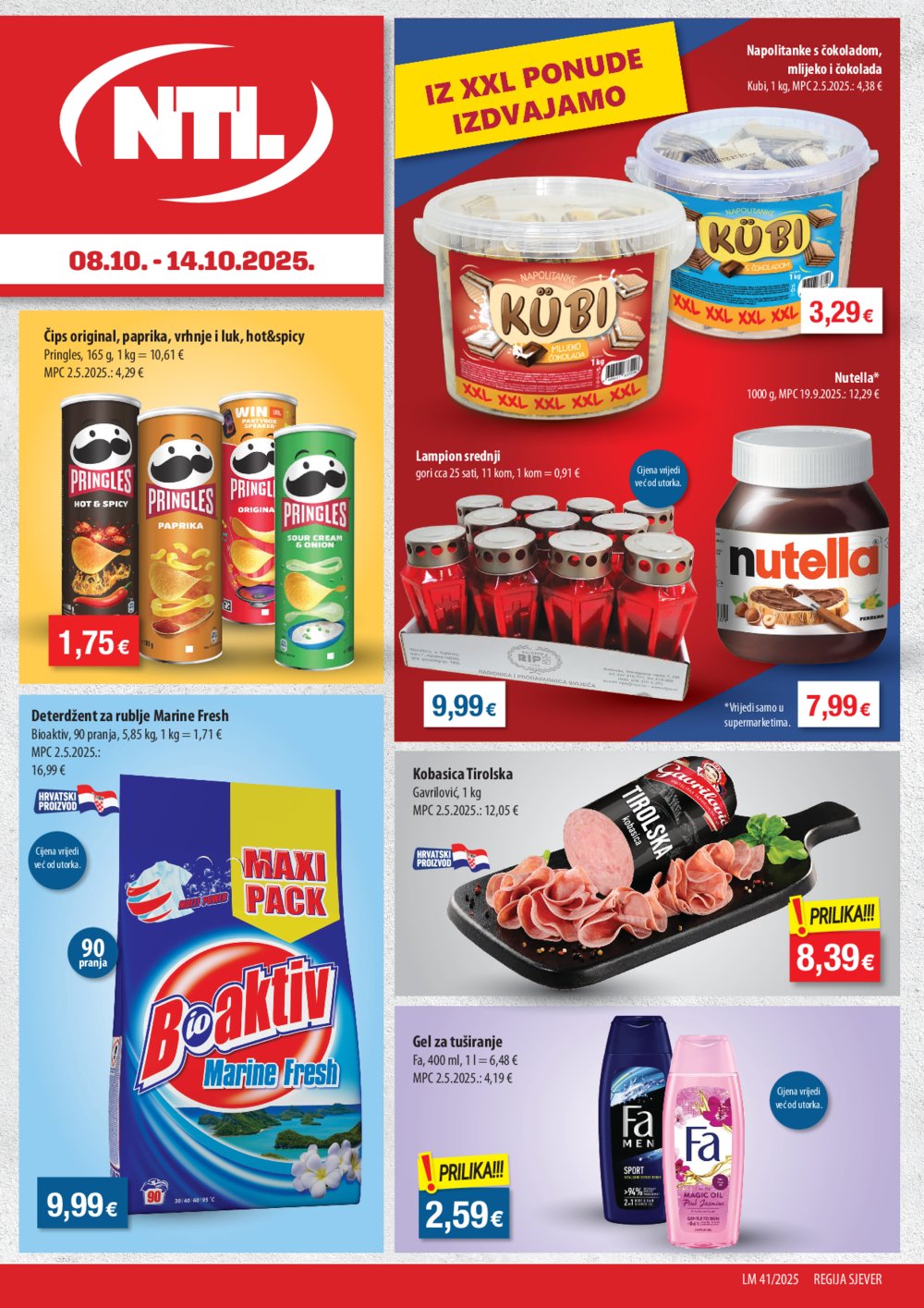 NTL katalog Akcija 08.10. - 14.10.2025. Sjever