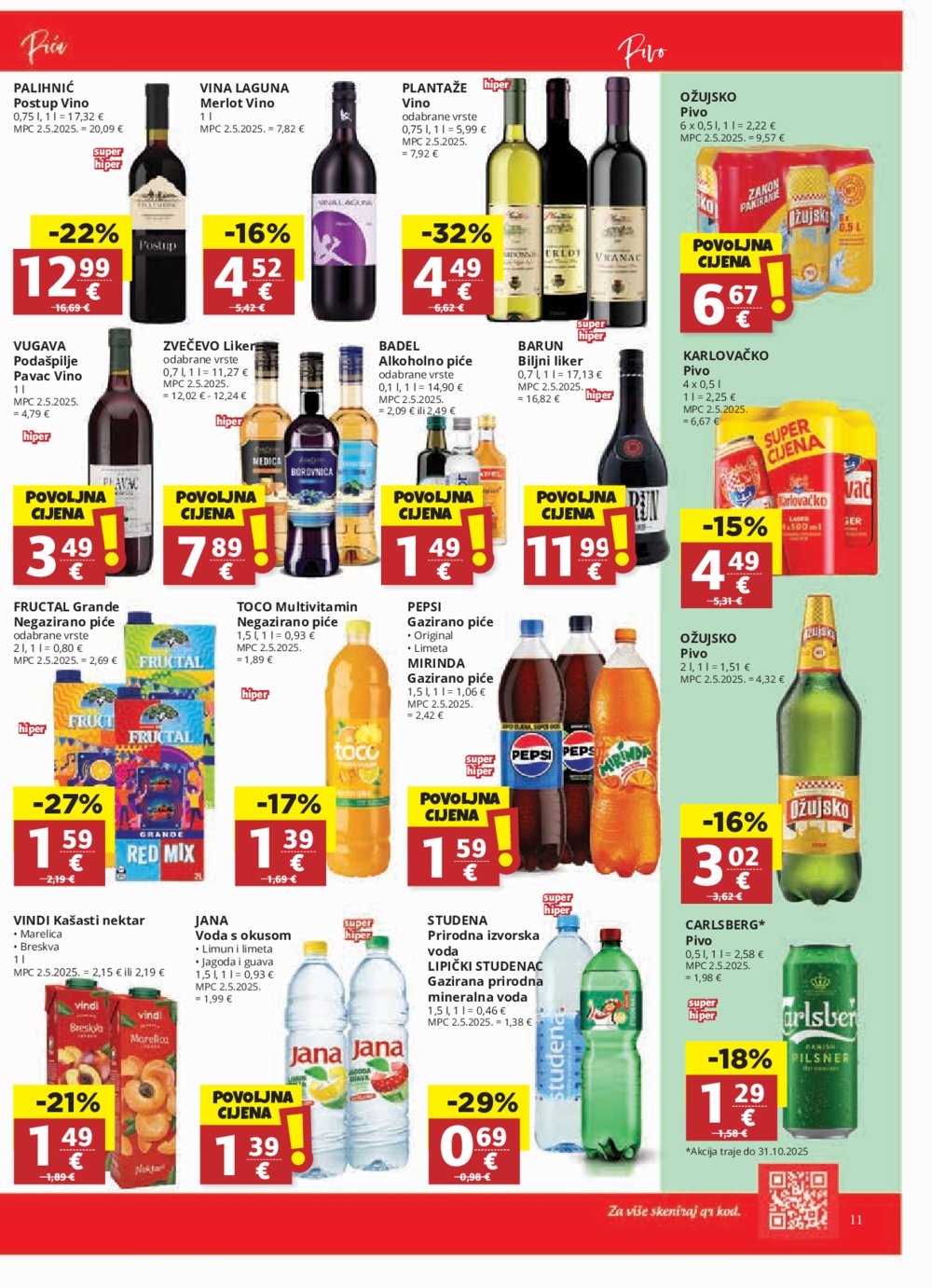 Ribola katalog Akcija 01.10. - 07.10.2025. 