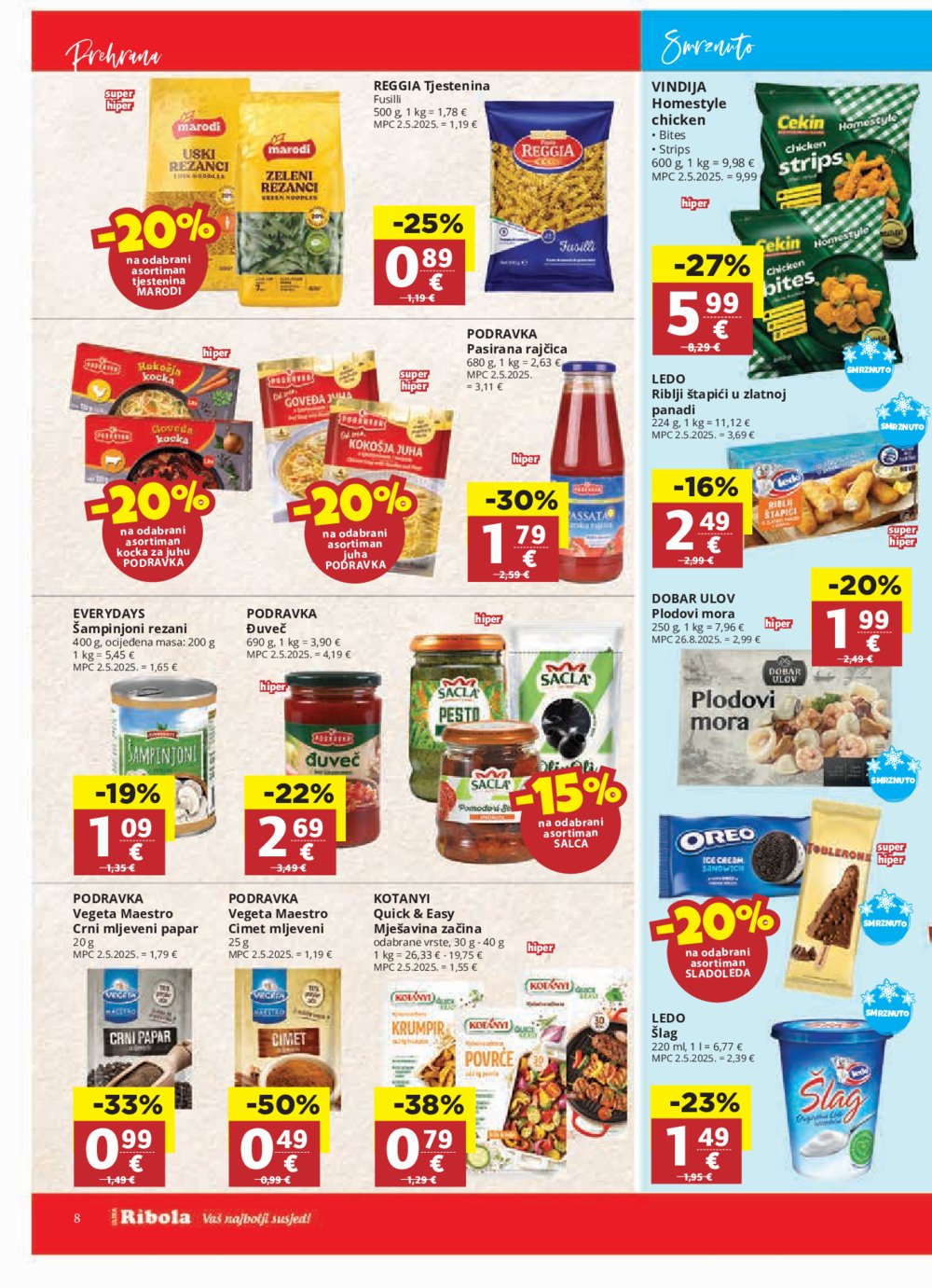 Ribola katalog Akcija 01.10. - 07.10.2025. 