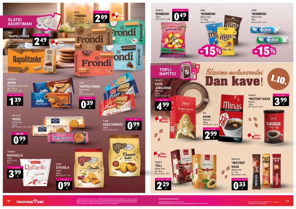 Trgovina Krk katalog Akcija 01.10. - 15.10.2025.