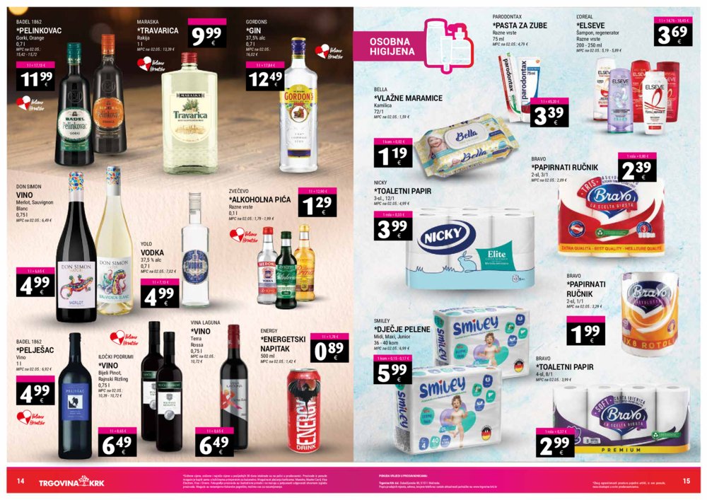 Trgovina Krk katalog Akcija 01.10. - 15.10.2025.