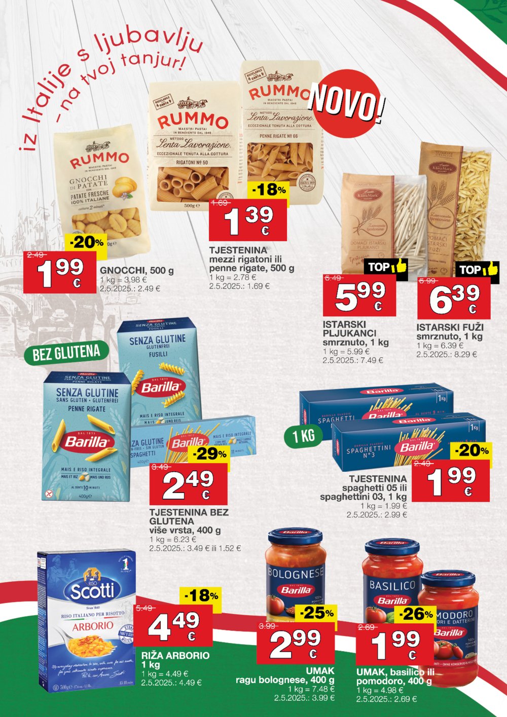 Diskont Stanić katalog talijanski okusi 16.10. - 29.10.2025.