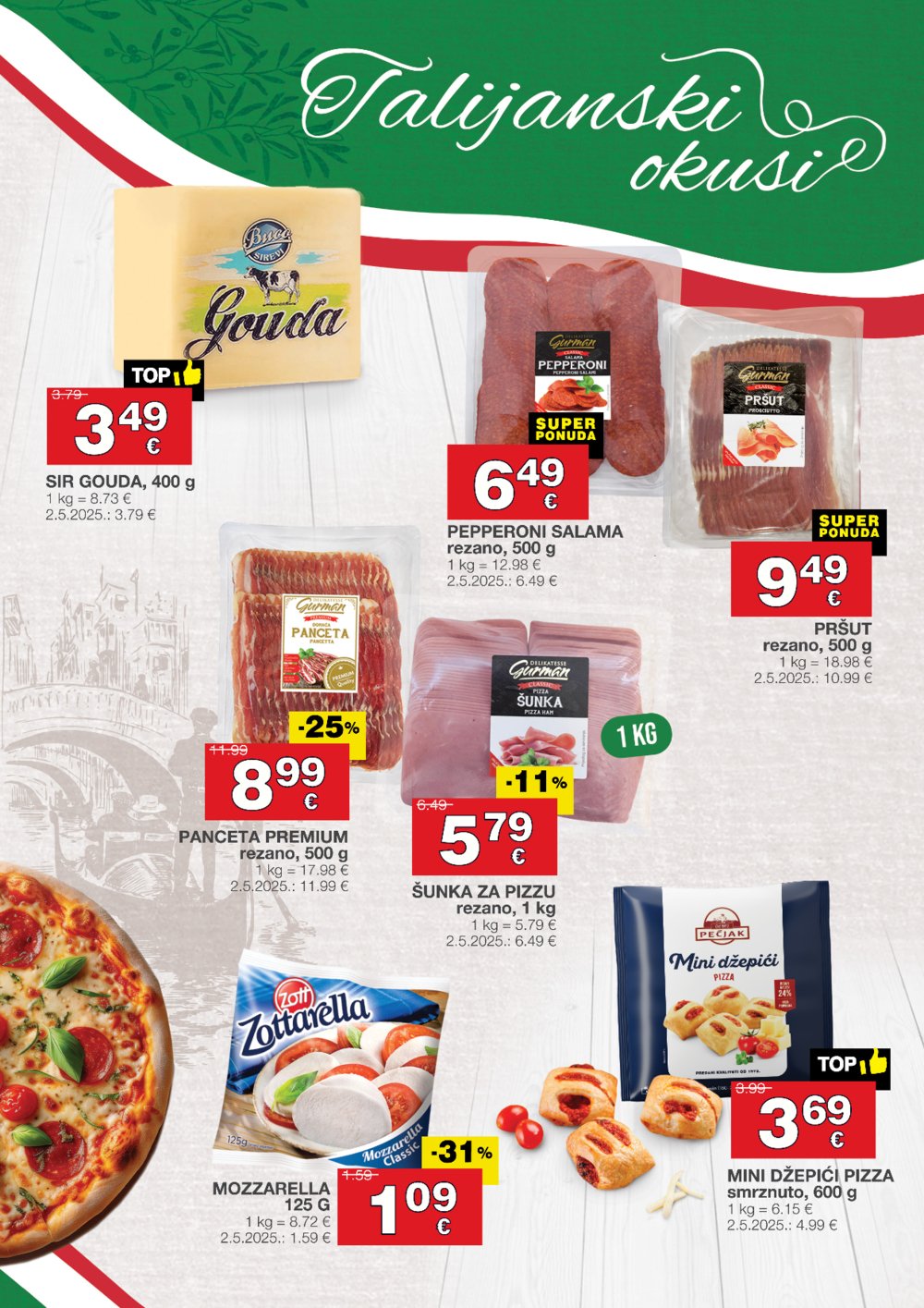 Diskont Stanić katalog talijanski okusi 16.10. - 29.10.2025.
