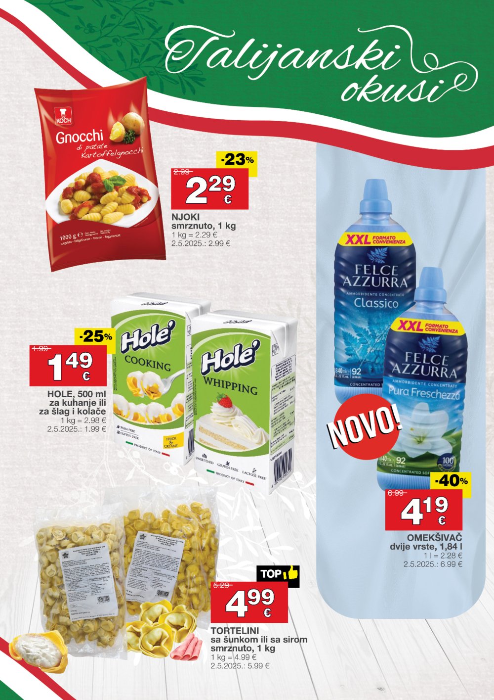 Diskont Stanić katalog talijanski okusi 16.10. - 29.10.2025.