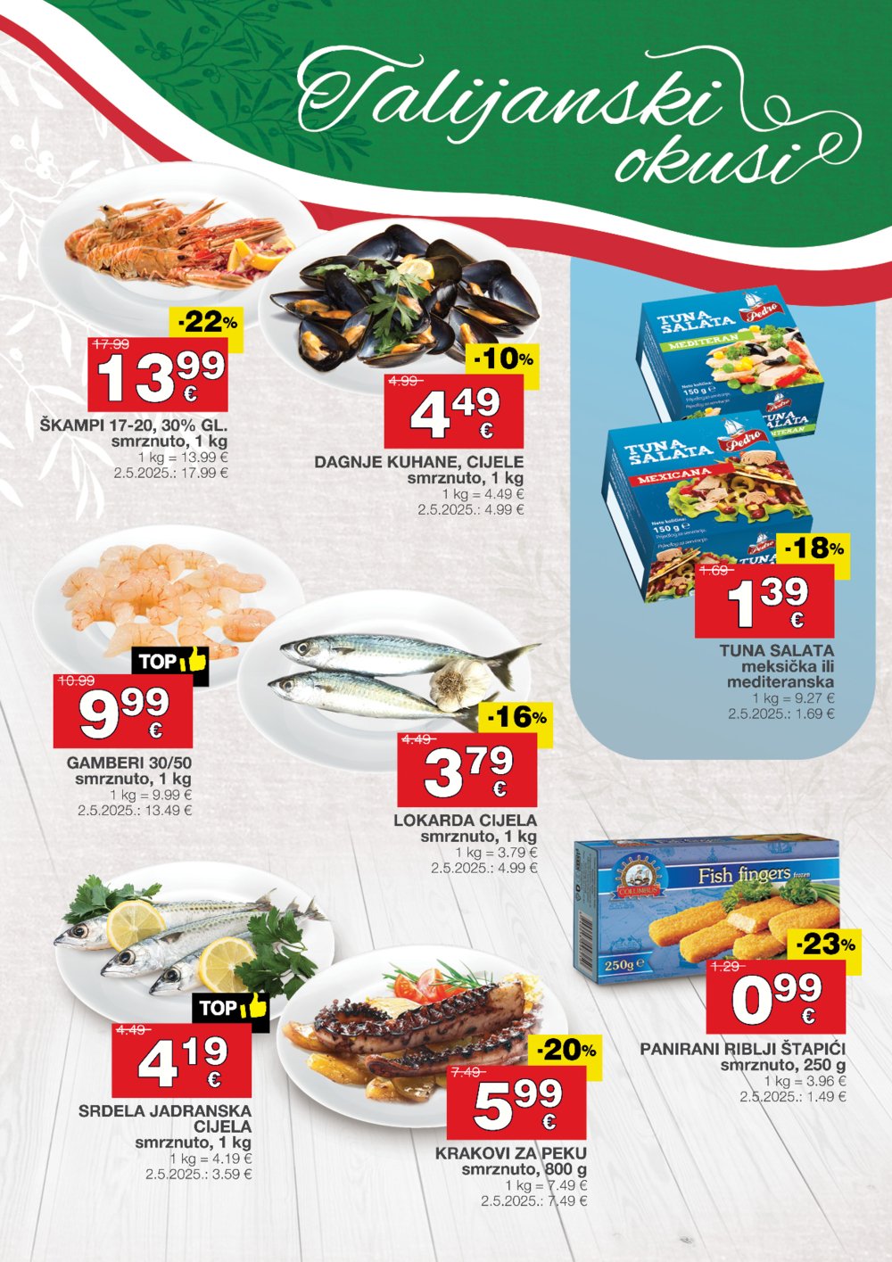 Diskont Stanić katalog talijanski okusi 16.10. - 29.10.2025.
