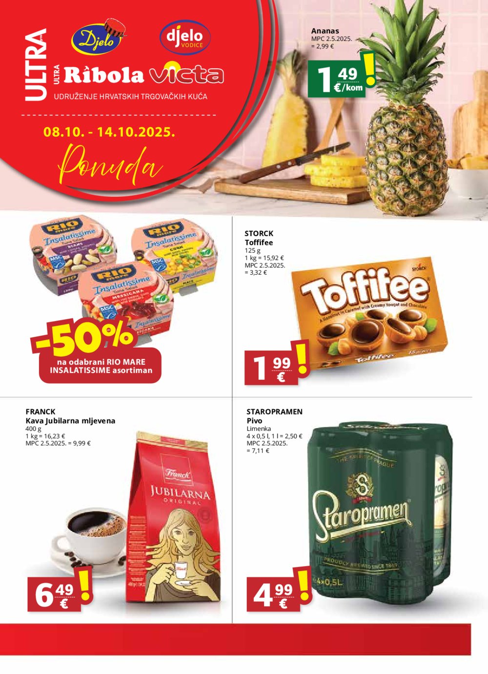 Djelo Ultra Gros katalog Akcija 08.10. - 14.10.2025.