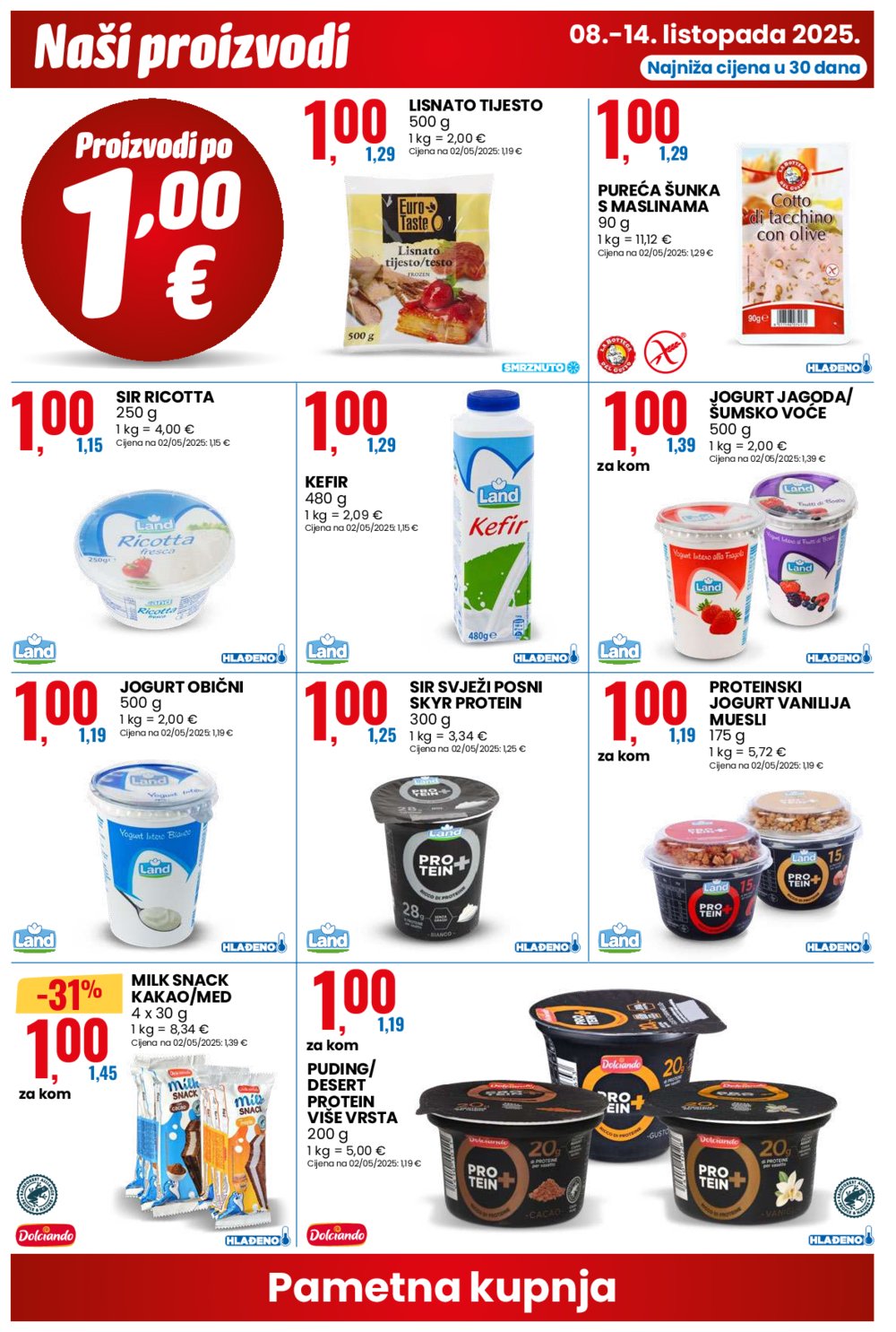 Eurospin katalog Pametna kupnja 08.10. - 14.10.2025.