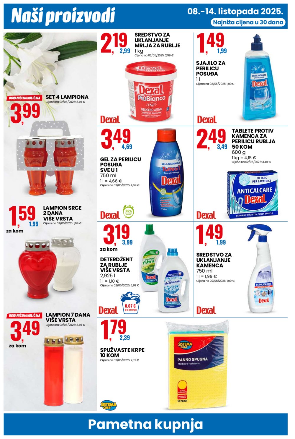 Eurospin katalog Pametna kupnja 08.10. - 14.10.2025.