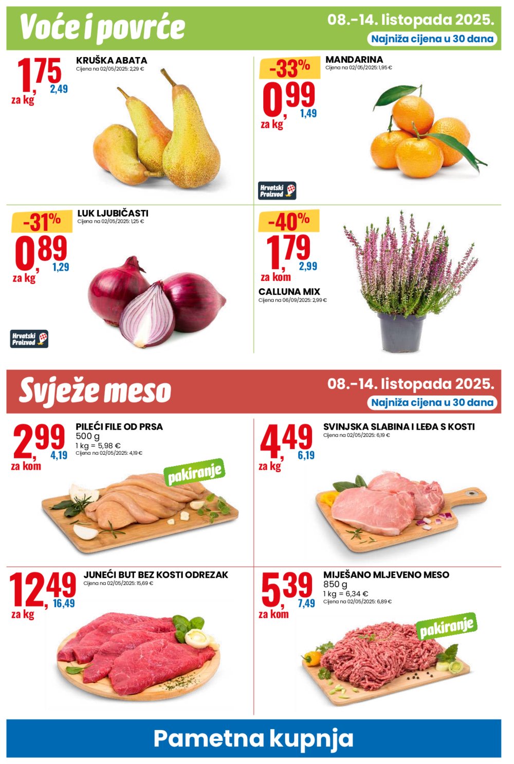Eurospin katalog Pametna kupnja 08.10. - 14.10.2025.