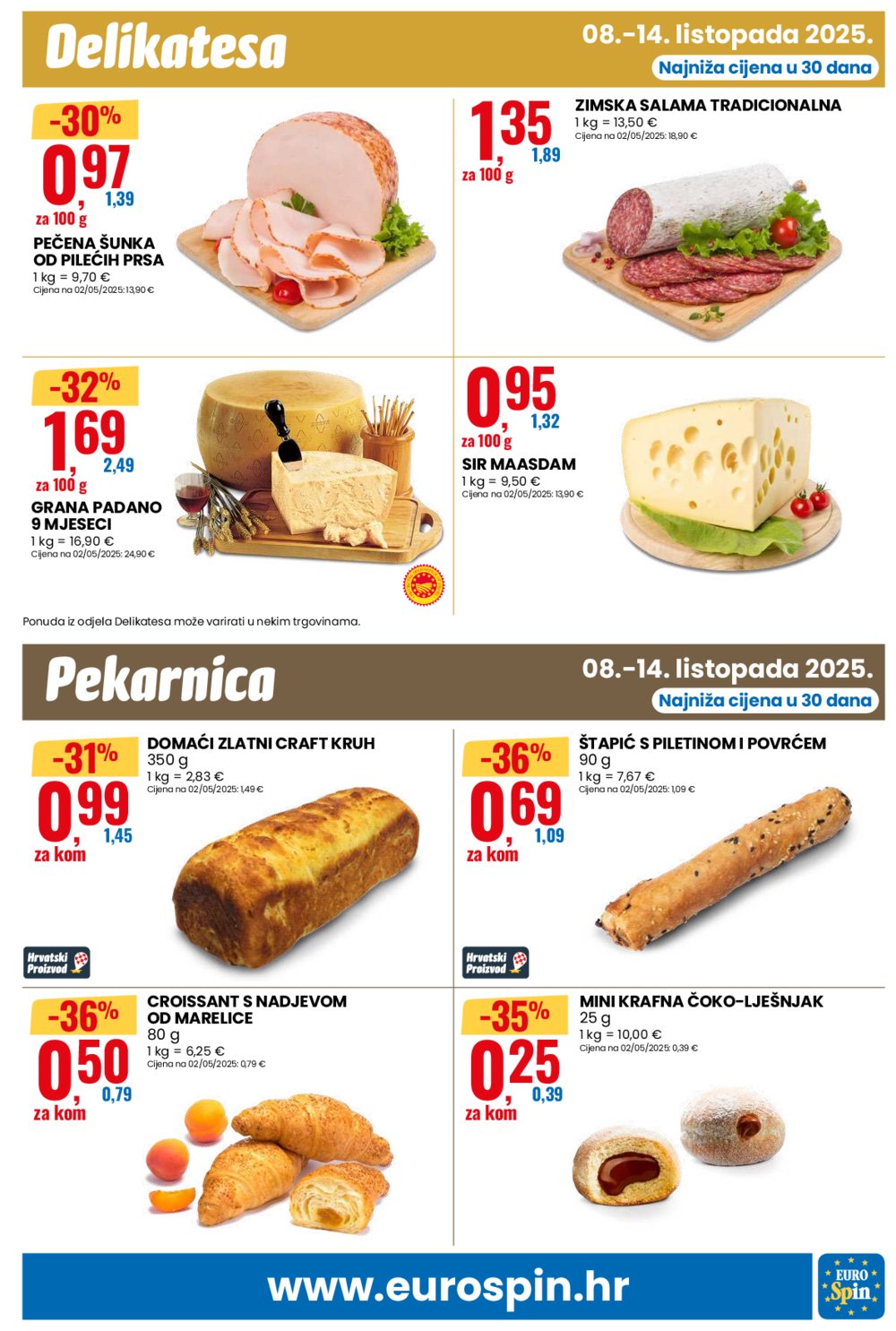Eurospin katalog Pametna kupnja 08.10. - 14.10.2025.