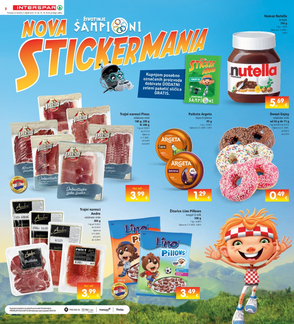 Interspar katalog Akcija 08.10. - 14.10.2025.
