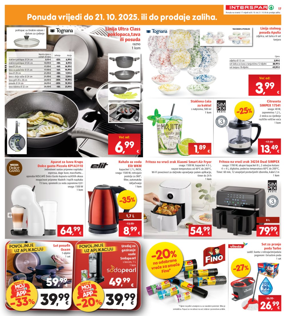 Interspar katalog Akcija 08.10. - 14.10.2025.