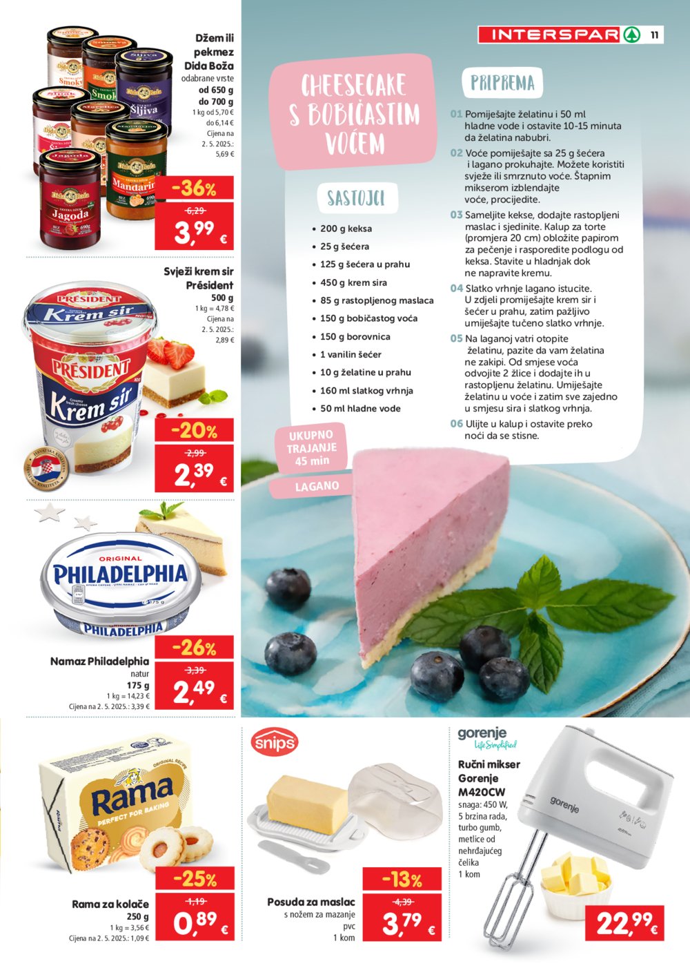 INTERSPAR katalog Vrijeme je za kolače 08.10. - 06.01.2025.