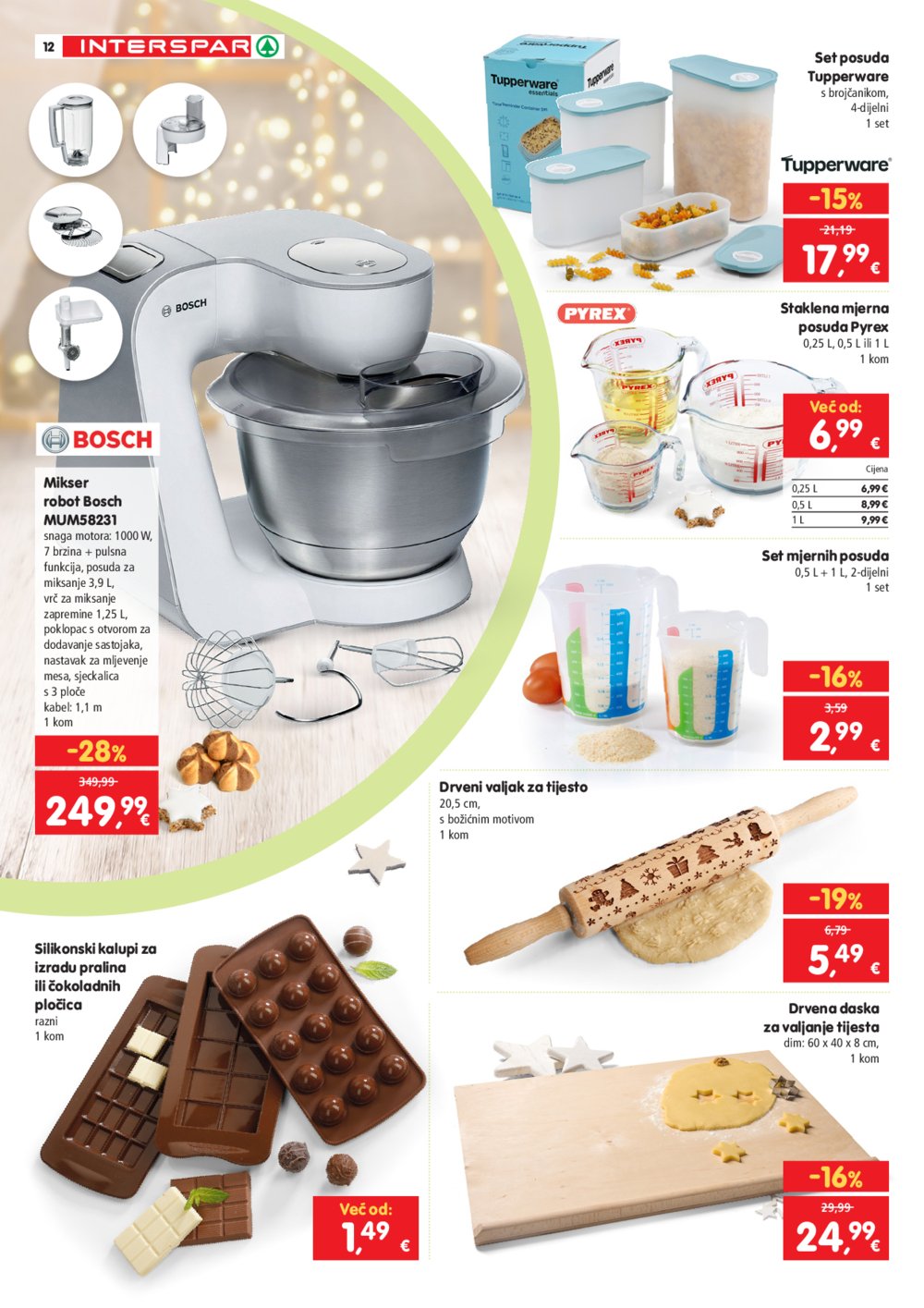 INTERSPAR katalog Vrijeme je za kolače 08.10. - 06.01.2025.