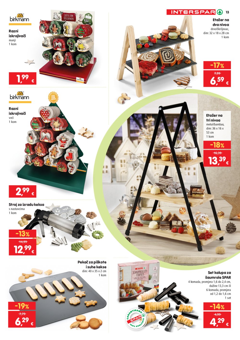 INTERSPAR katalog Vrijeme je za kolače 08.10. - 06.01.2025.