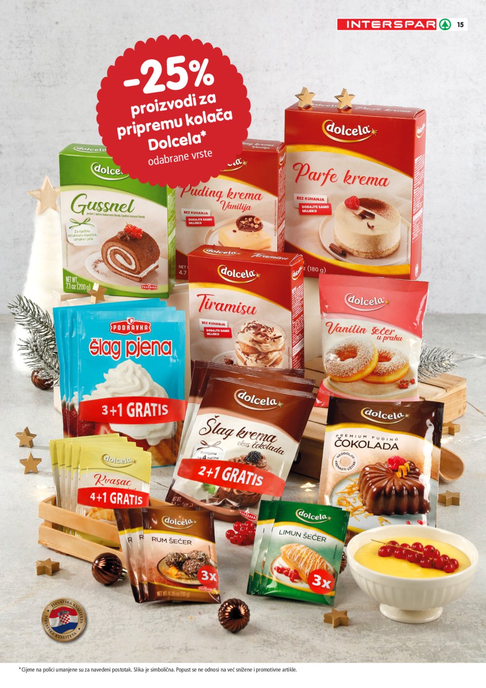 INTERSPAR katalog Vrijeme je za kolače 08.10. - 06.01.2025.