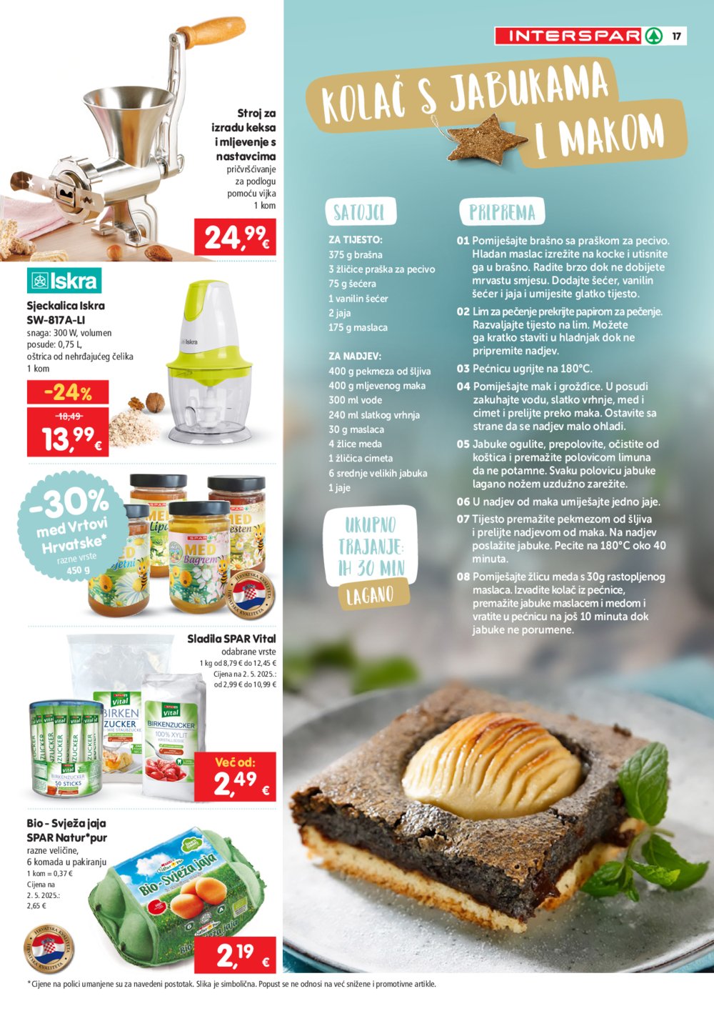 INTERSPAR katalog Vrijeme je za kolače 08.10. - 06.01.2025.