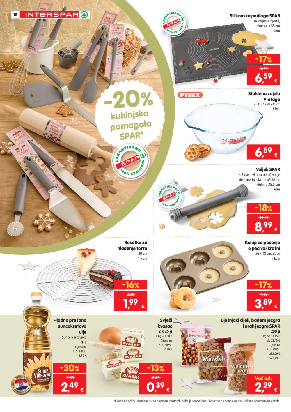 INTERSPAR katalog Vrijeme je za kolače 08.10. - 06.01.2025.