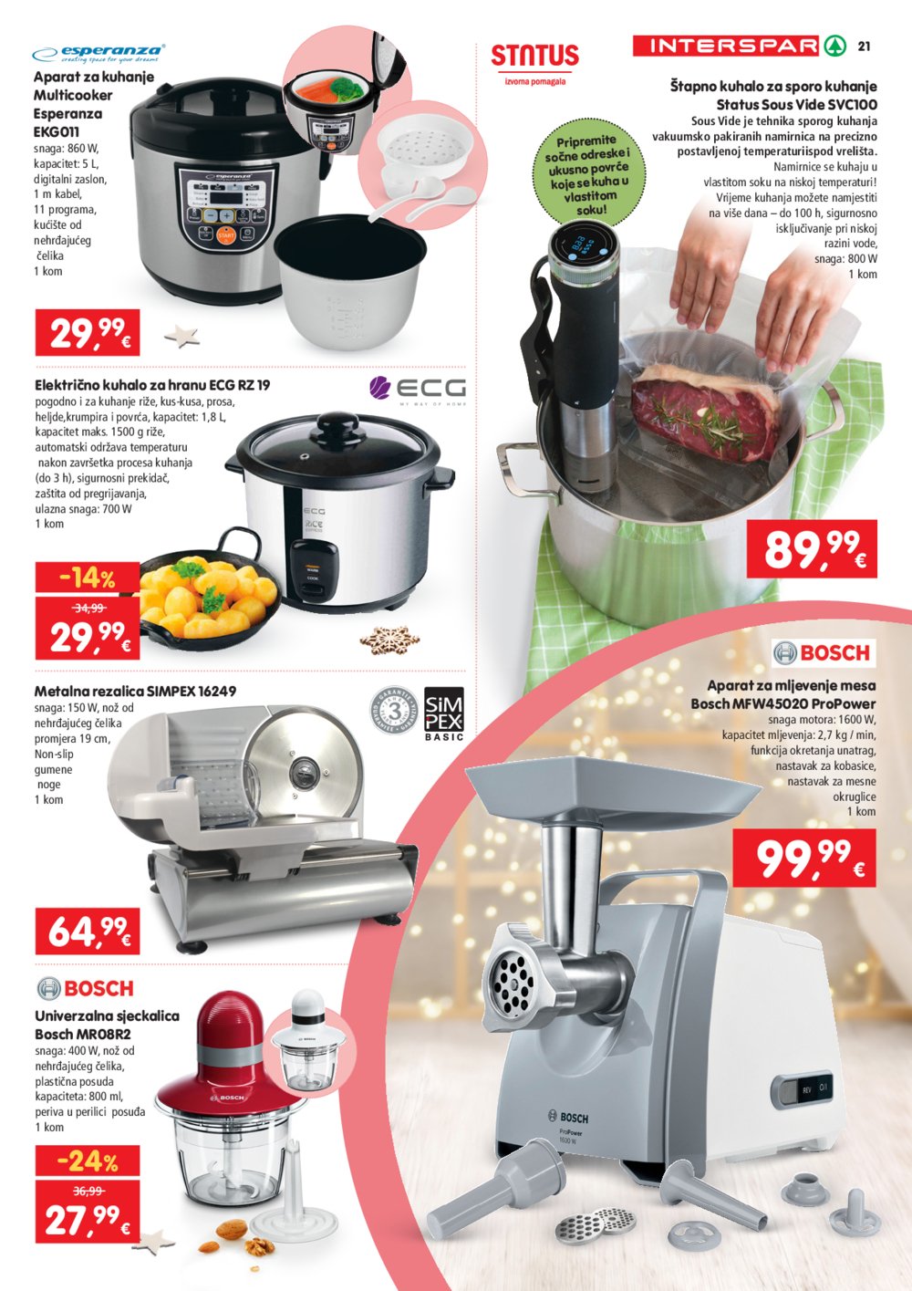 INTERSPAR katalog Vrijeme je za kolače 08.10. - 06.01.2025.