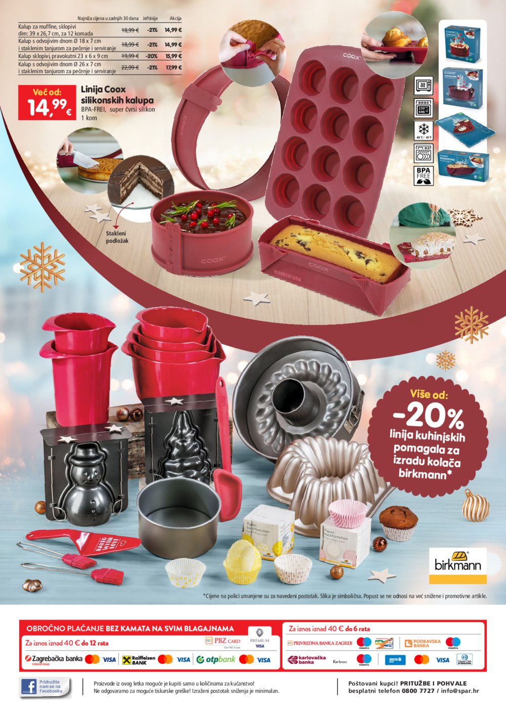 INTERSPAR katalog Vrijeme je za kolače 08.10. - 06.01.2025.