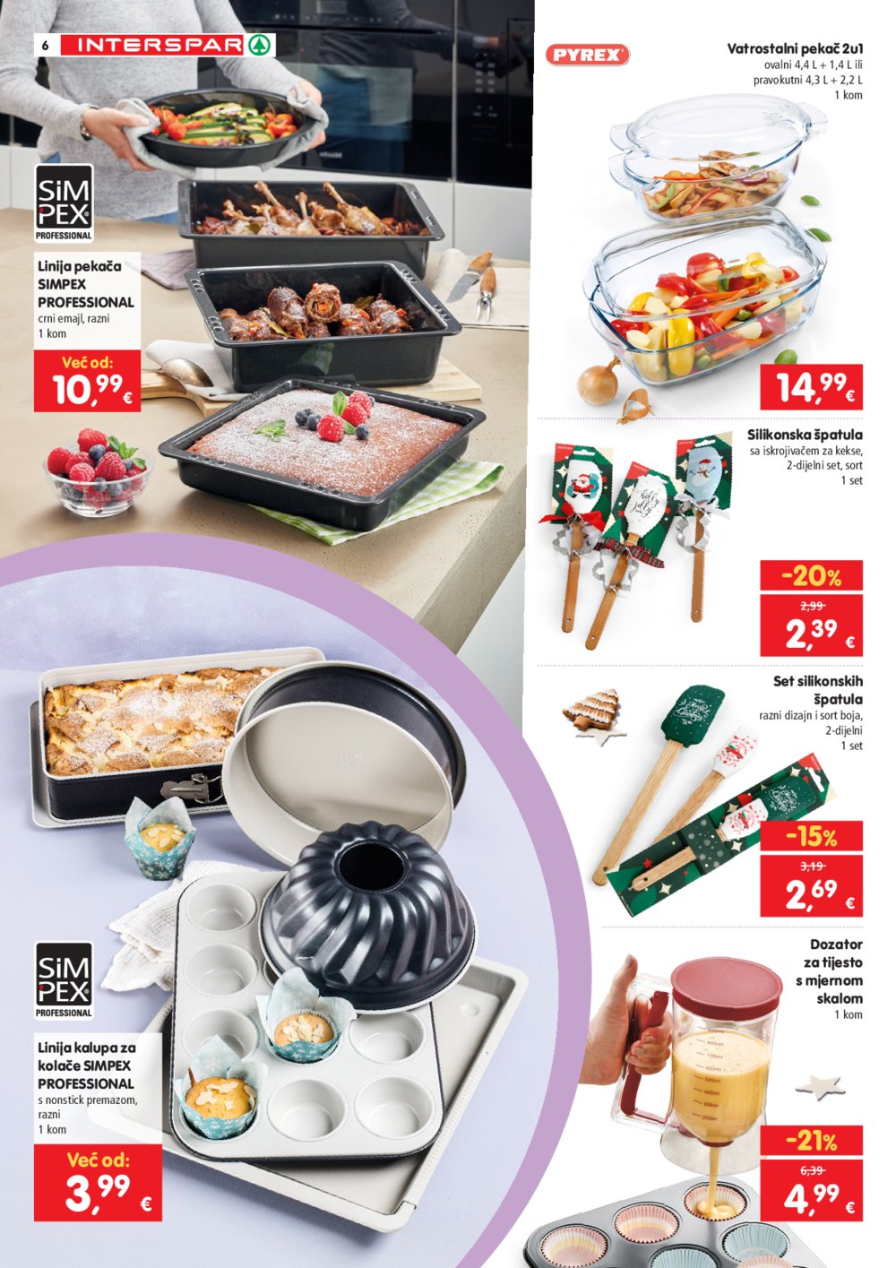 INTERSPAR katalog Vrijeme je za kolače 08.10. - 06.01.2025.