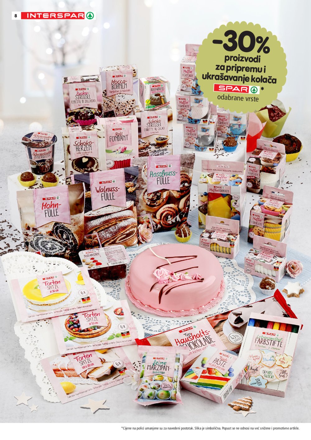 INTERSPAR katalog Vrijeme je za kolače 08.10. - 06.01.2025.