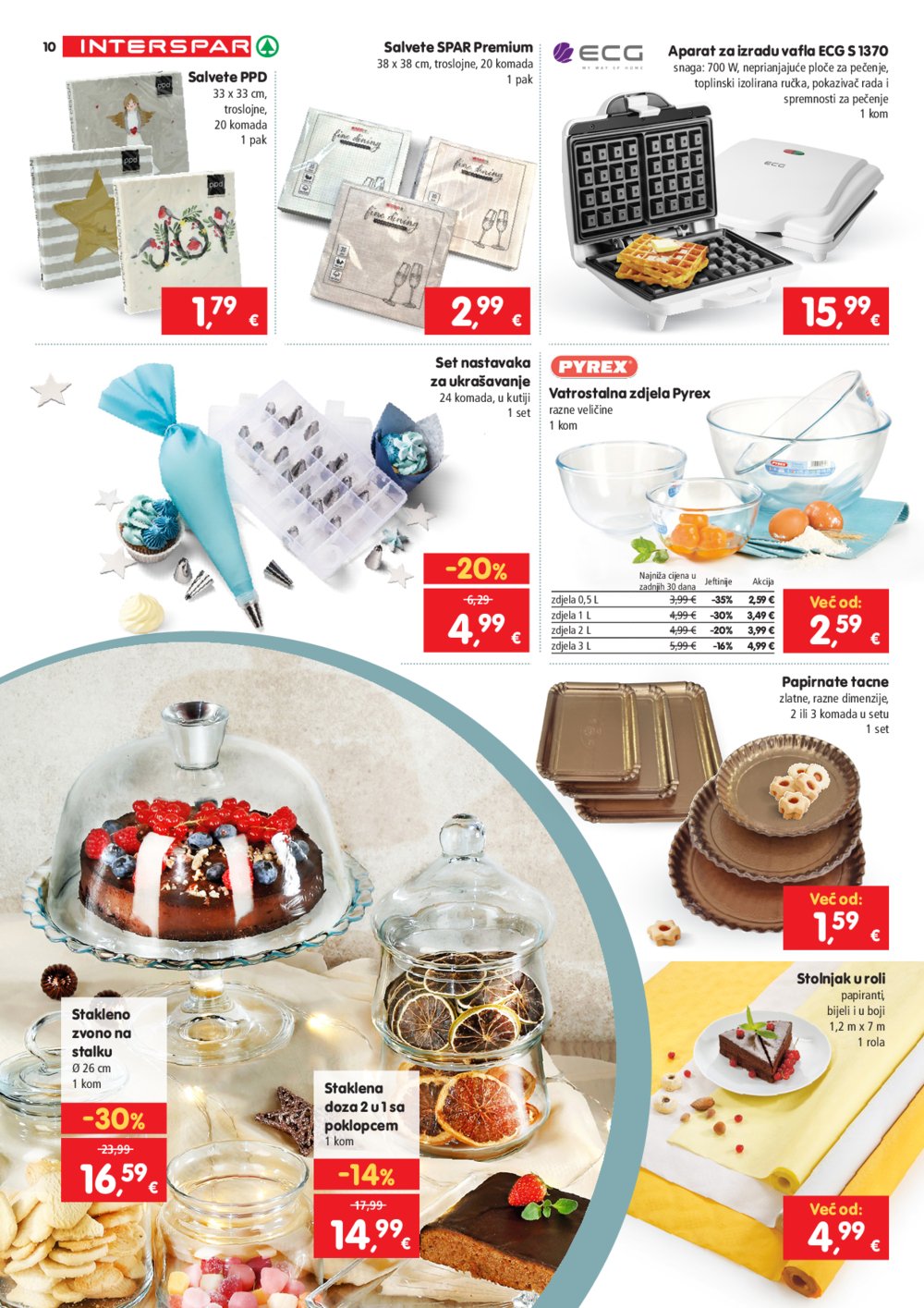 INTERSPAR katalog Vrijeme je za kolače 08.10. - 06.01.2025.