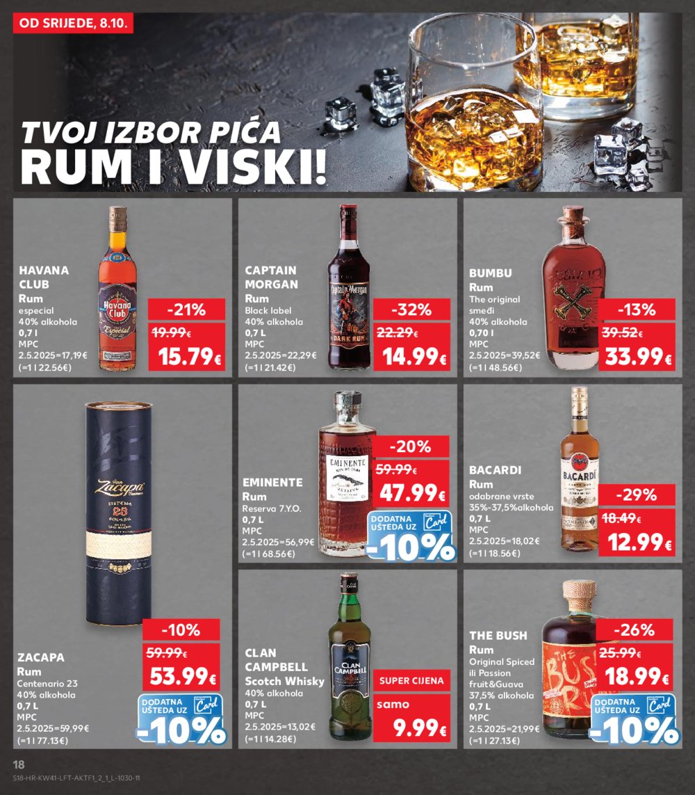 Kaufland katalog Akcija 08.10. - 14.10.2025. Ka, Ri, Si