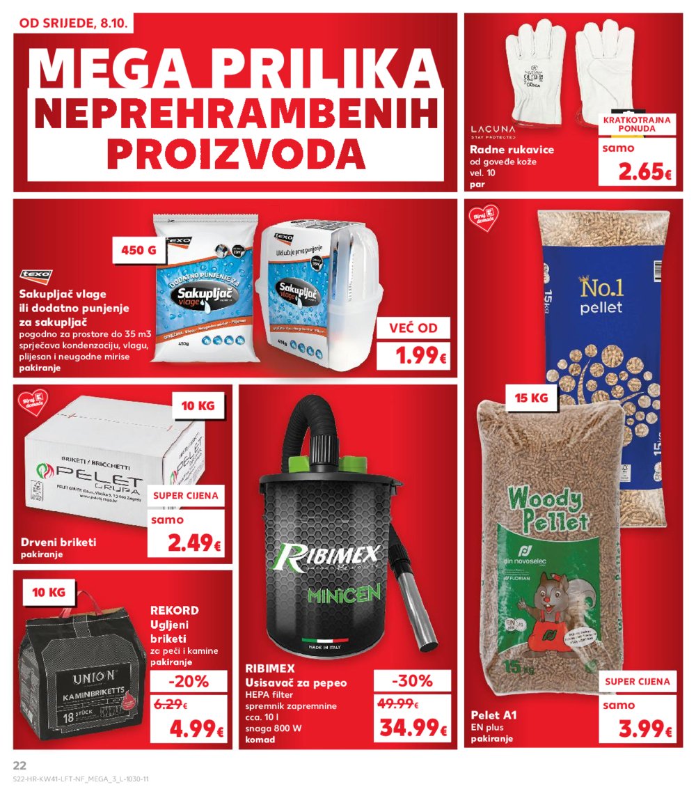 Kaufland katalog Akcija 08.10. - 14.10.2025. Odabrane poslovnice