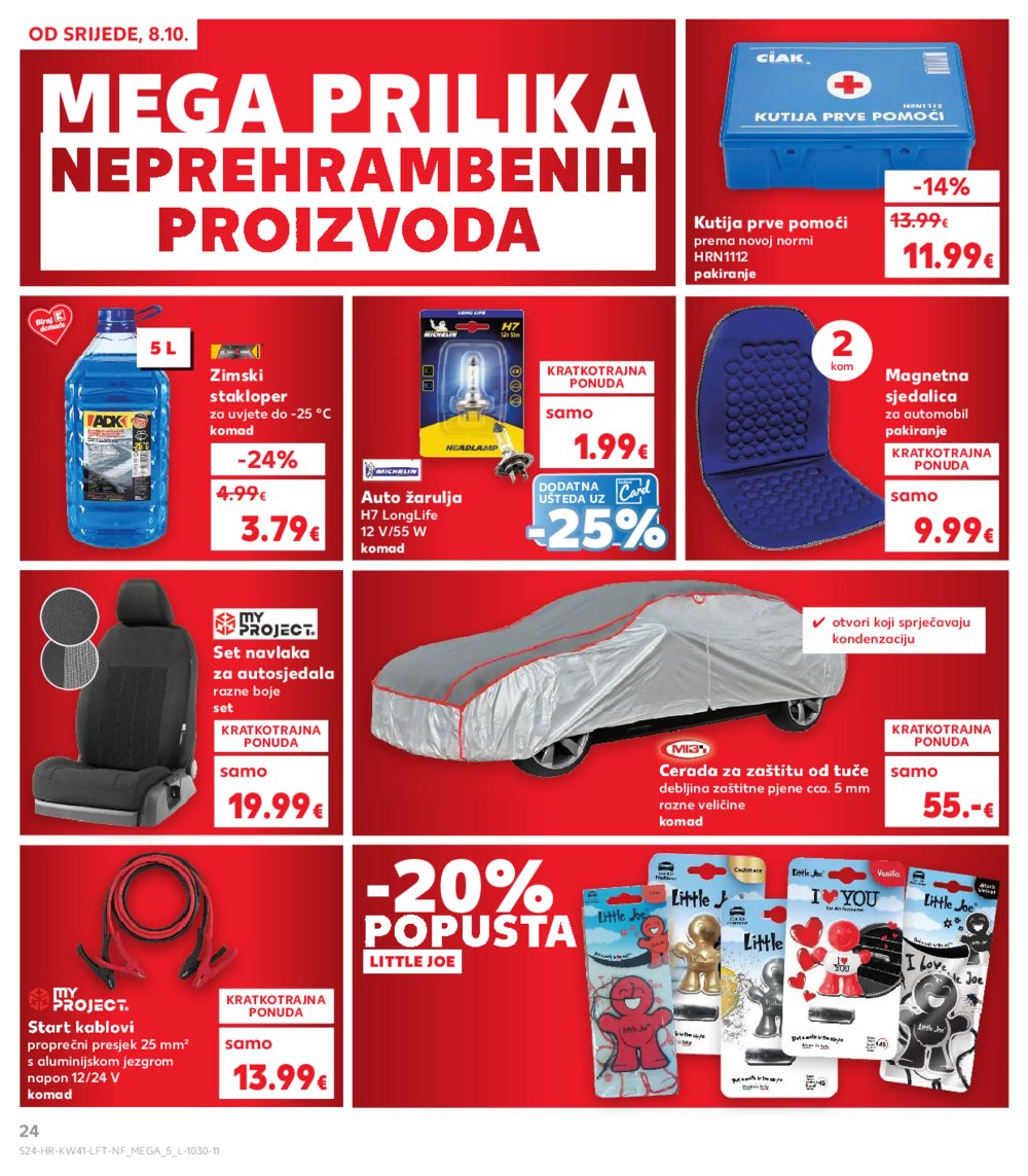 Kaufland katalog Akcija 08.10. - 14.10.2025. Odabrane poslovnice