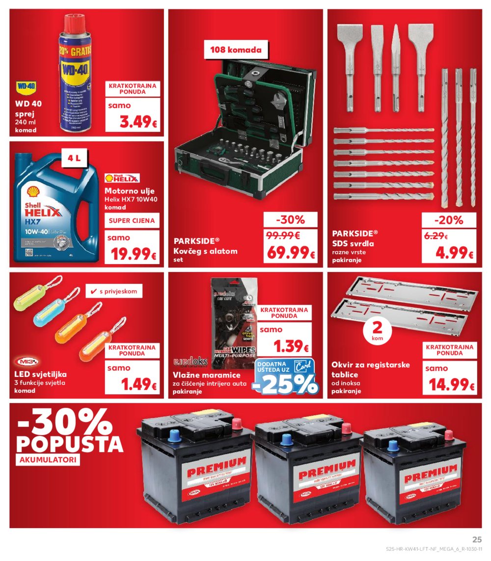 Kaufland katalog Akcija 08.10. - 14.10.2025. Odabrane poslovnice