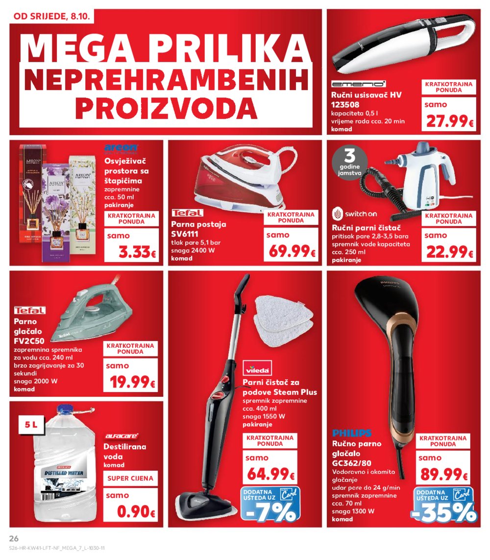 Kaufland katalog Akcija 08.10. - 14.10.2025. Odabrane poslovnice
