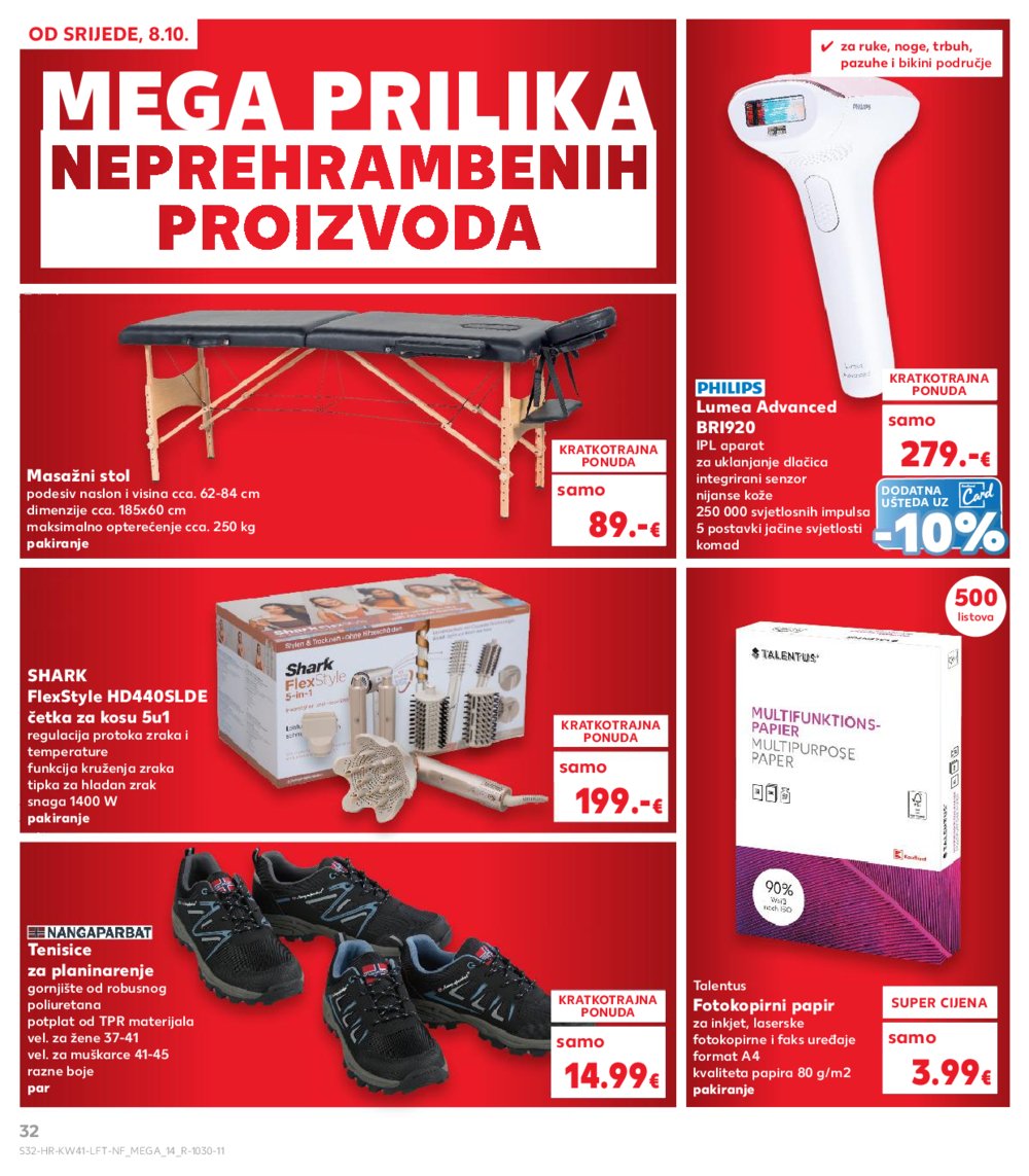 Kaufland katalog Akcija 08.10. - 14.10.2025. Odabrane poslovnice