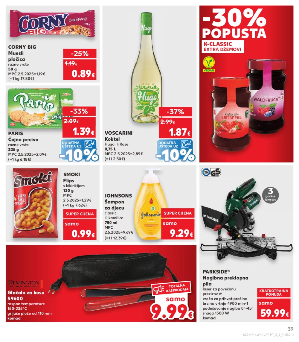 Kaufland katalog Akcija 08.10. - 14.10.2025. Odabrane poslovnice
