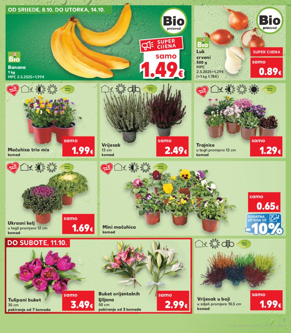 Kaufland katalog Akcija 08.10. - 14.10.2025. Odabrane poslovnice