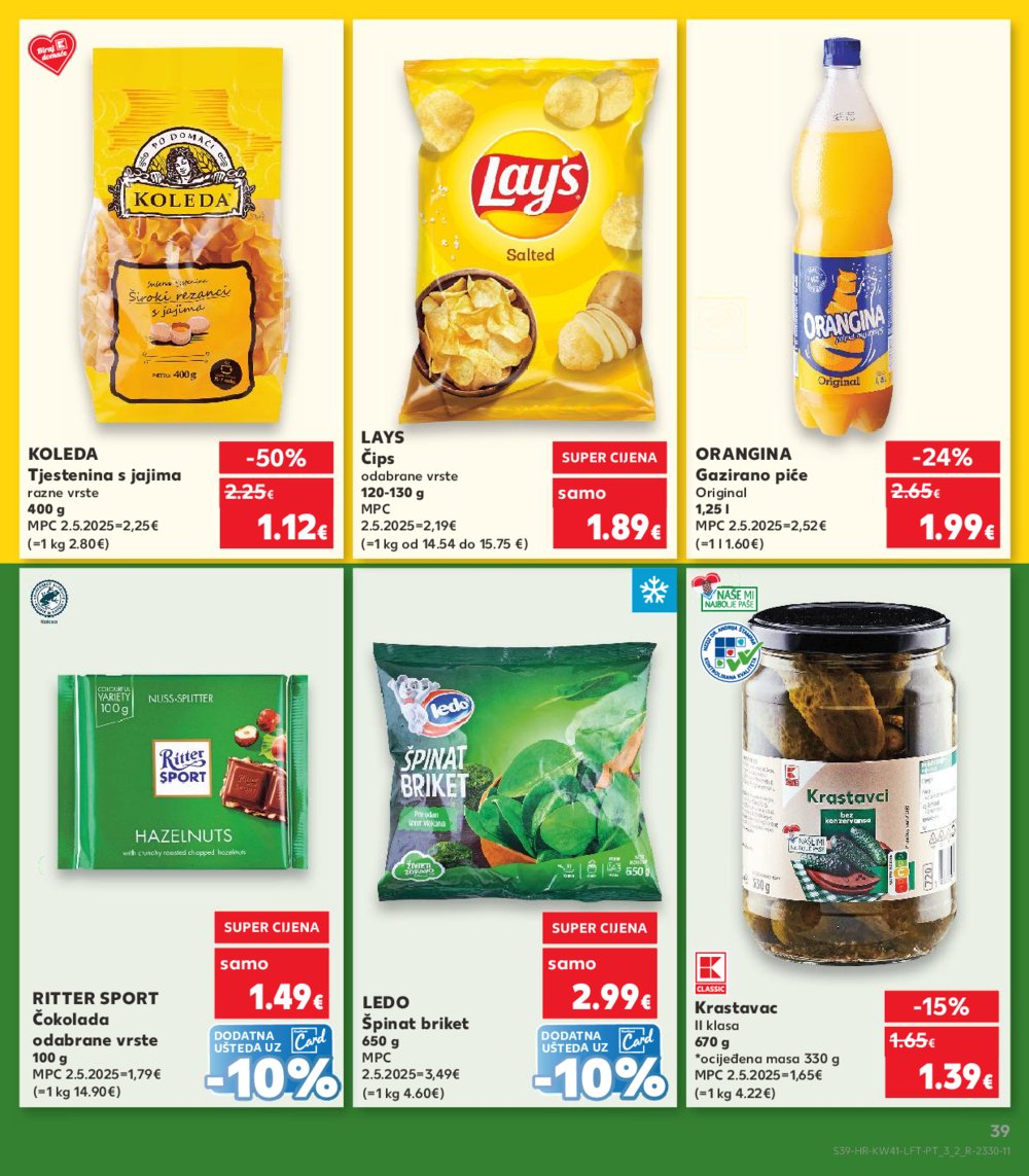 Kaufland katalog Akcija 08.10. - 14.10.2025. Va, Vi, Bj