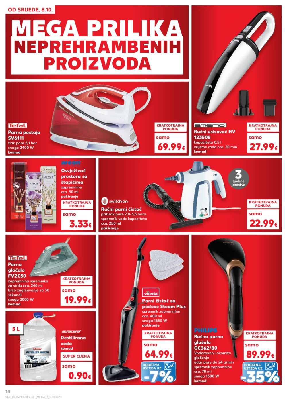 Kaufland katalog Neprehrambenih proizvoda 08.10. - 14.10.2025.