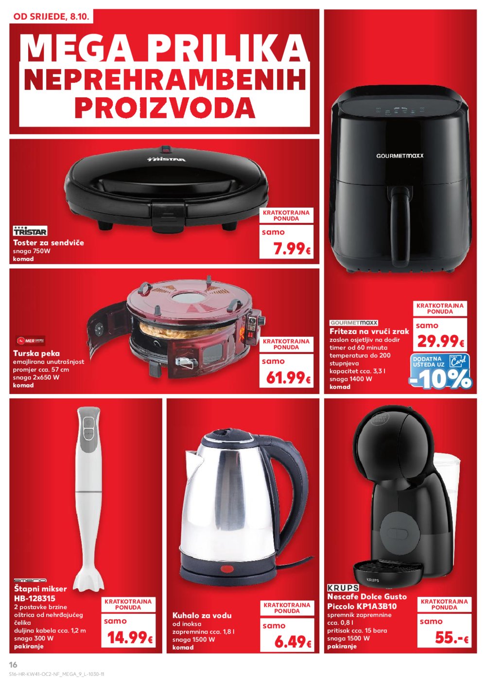 Kaufland katalog Neprehrambenih proizvoda 08.10. - 14.10.2025.