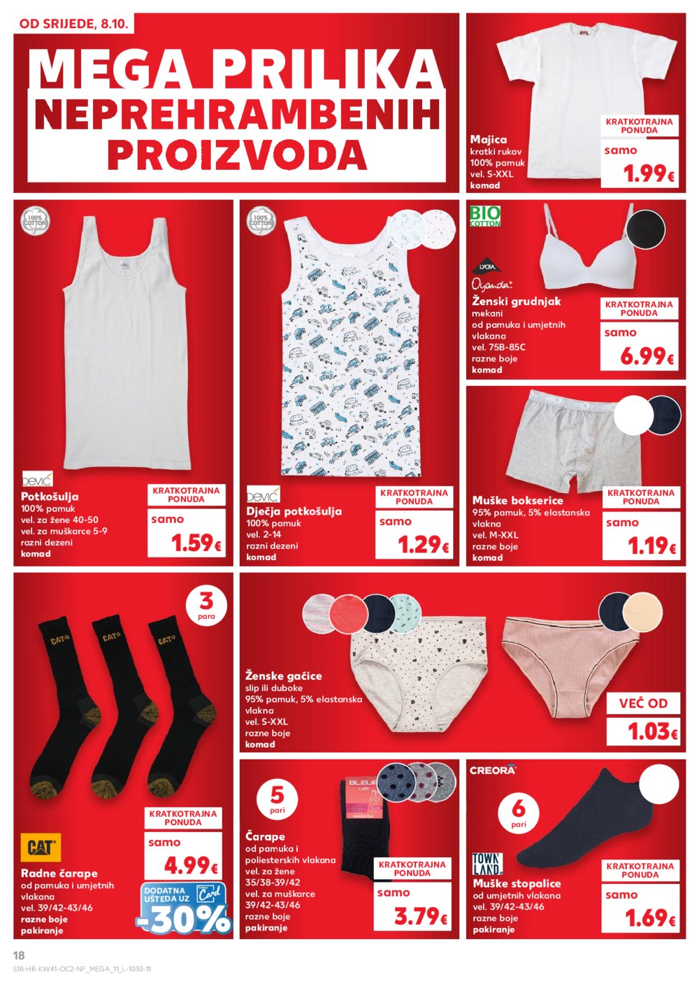 Kaufland katalog Neprehrambenih proizvoda 08.10. - 14.10.2025.