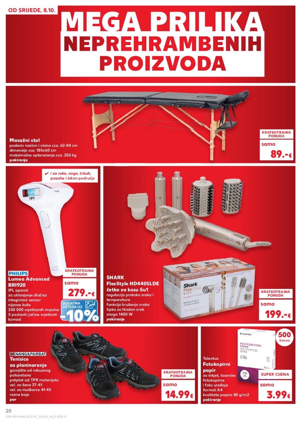 Kaufland katalog Neprehrambenih proizvoda 08.10. - 14.10.2025.